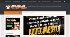 Desktop Screenshot of emagrecerconsistente.com